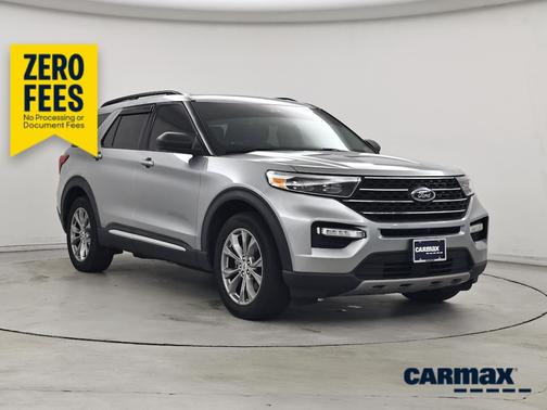 Gray 2022 Ford Explorer XLT