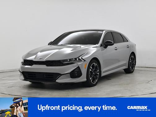 Gray 2021 Kia K5 GT-Line
