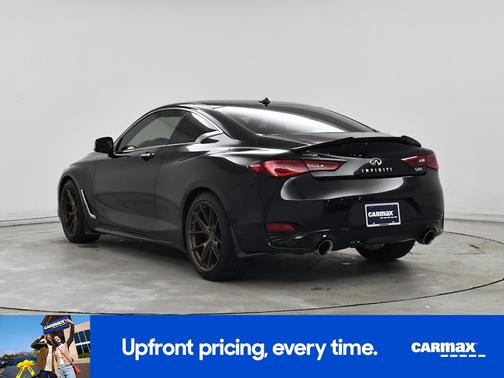Black 2019 INFINITI Q60 Luxe
