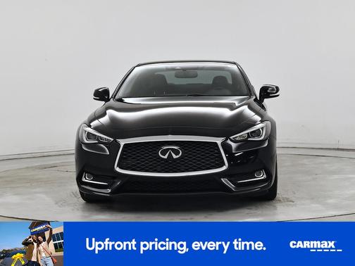 Black 2019 INFINITI Q60 Luxe