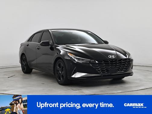 Black 2022 Hyundai ELANTRA HEV Limited