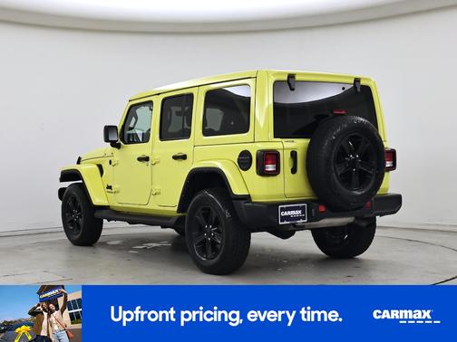 Green 2022 Jeep Wrangler Unlimited Sahara Altitude