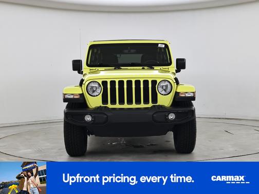 Green 2022 Jeep Wrangler Unlimited Sahara Altitude