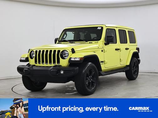 Green 2022 Jeep Wrangler Unlimited Sahara Altitude