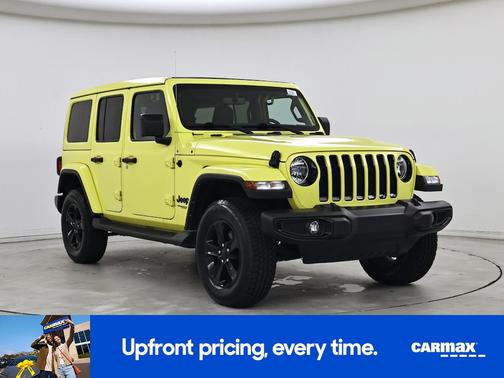 Green 2022 Jeep Wrangler Unlimited Sahara Altitude