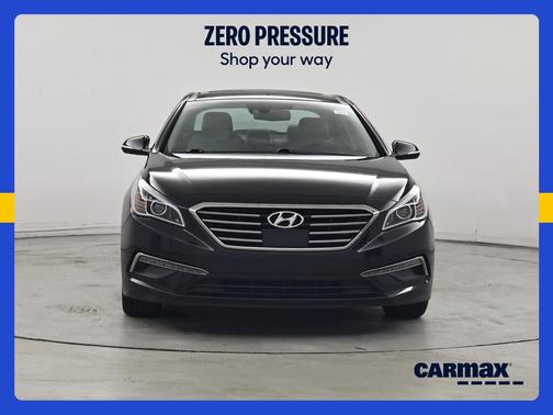 Black 2015 Hyundai SONATA Limited