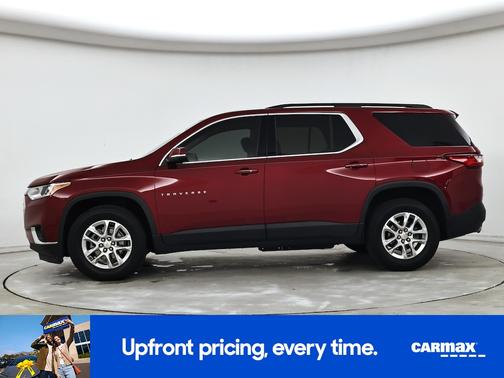 Red 2021 Chevrolet Traverse LT Cloth