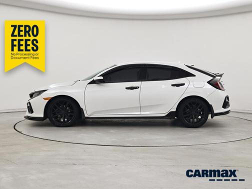 White 2021 Honda Civic Sport