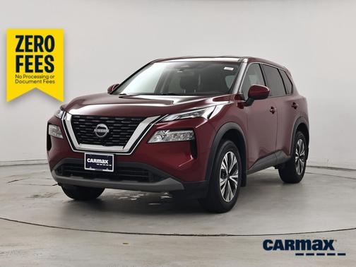 Red 2023 Nissan Rogue SV