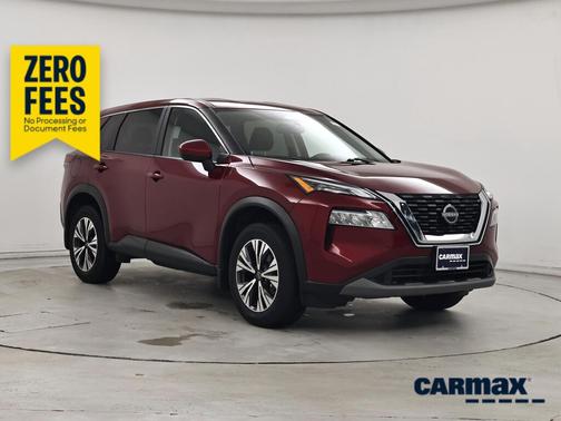 Red 2023 Nissan Rogue SV