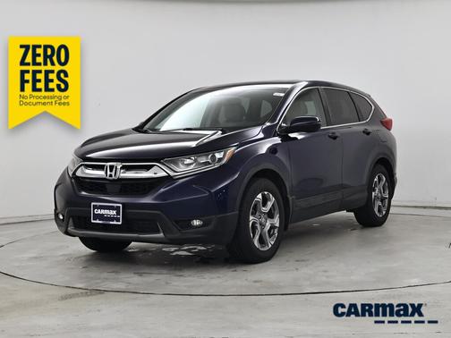Blue 2018 Honda CR-V EX-L