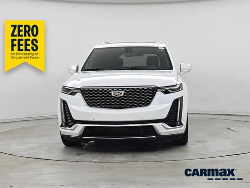 White 2023 Cadillac XT6 Premium Luxury