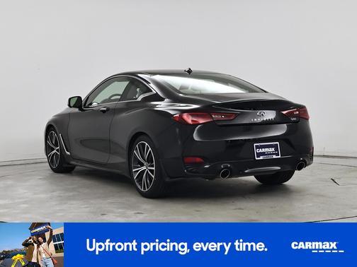 Black 2021 INFINITI Q60 Luxe
