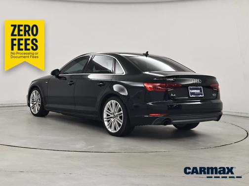 Black 2017 Audi A4 Premium Plus