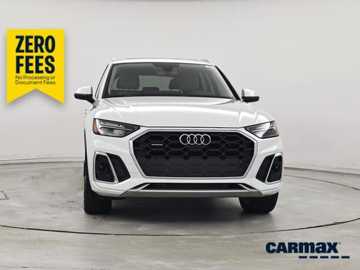 White 2023 Audi Q5 S-Line Premium Plus