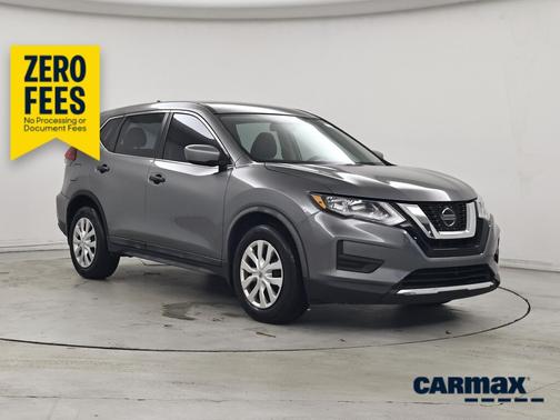 Gray 2018 Nissan Rogue S