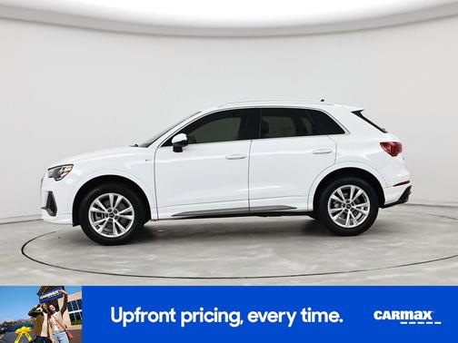 White 2022 Audi Q3 S-Line Premium