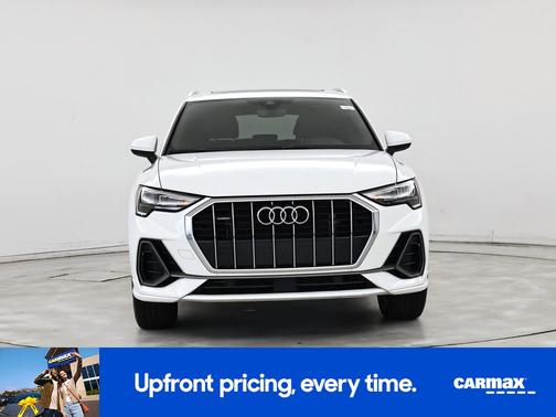 White 2022 Audi Q3 S-Line Premium