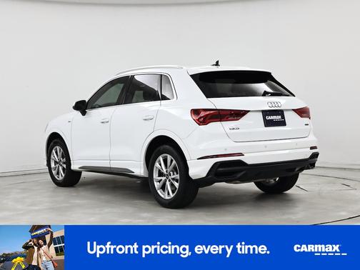 White 2022 Audi Q3 S-Line Premium