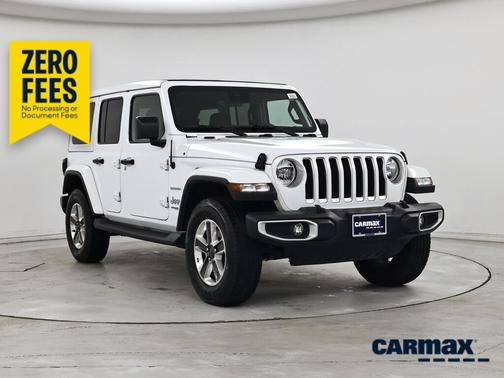 White 2021 Jeep Wrangler Unlimited Sahara
