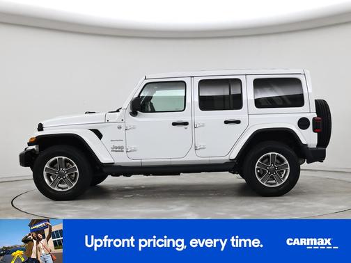 White 2021 Jeep Wrangler Unlimited Sahara