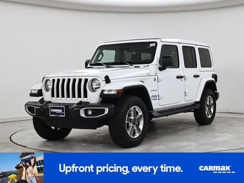 White 2021 Jeep Wrangler Unlimited Sahara