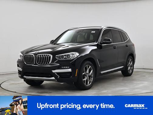 Black 2020 BMW X3 XDrive30i