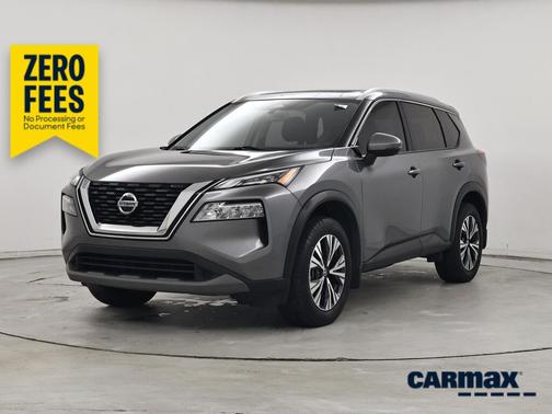 Gray 2021 Nissan Rogue SV