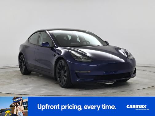 Blue 2023 Tesla Model 3 Performance