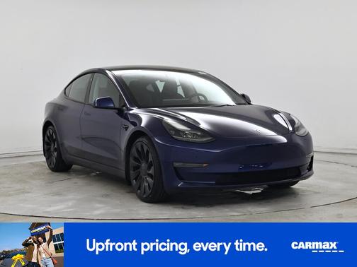 Blue 2023 Tesla Model 3 Performance