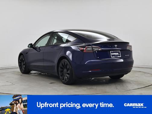 Blue 2023 Tesla Model 3 Performance