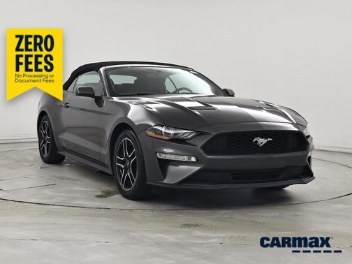 Gray 2020 Ford Mustang Ecoboost Premium