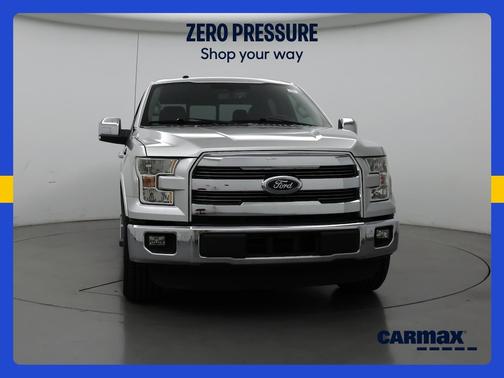 Silver 2016 Ford F-150 Lariat