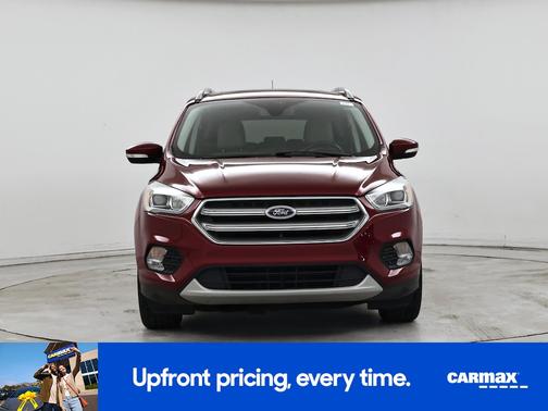 Red 2017 Ford Escape Titanium