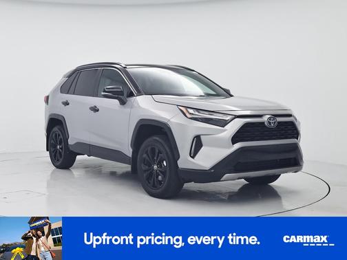 Silver 2024 Toyota RAV4 Hybrid XSE