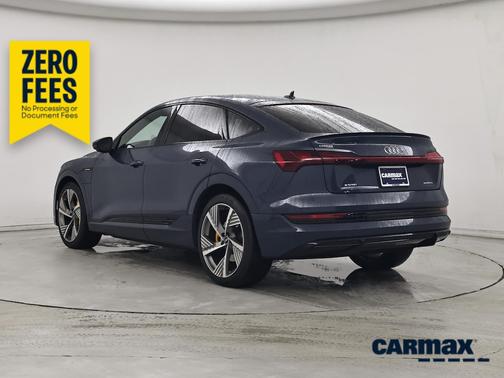 Blue 2022 Audi e-tron Sportback S-Line Prestige
