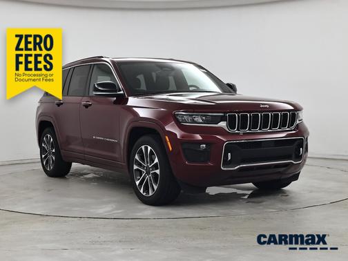 Red 2023 Jeep Grand Cherokee Overland