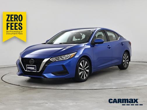 Blue 2023 Nissan Sentra SV
