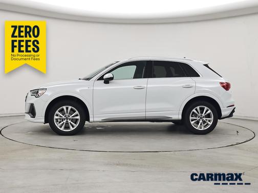 White 2025 Audi Q3 S-Line Premium