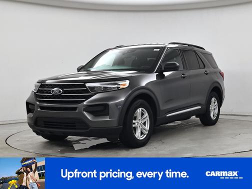 Gray 2020 Ford Explorer XLT