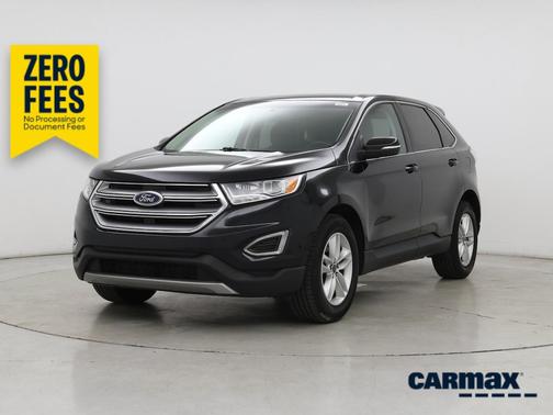 Black 2017 Ford Edge SEL