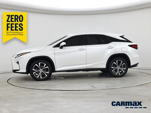 White 2017 Lexus RX 350