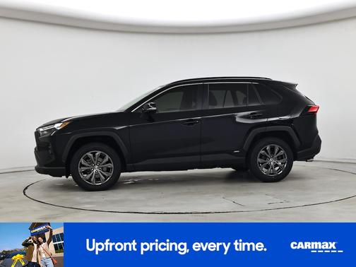 Black 2022 Toyota RAV4 Hybrid XLE Premium