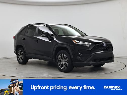 Black 2022 Toyota RAV4 Hybrid XLE Premium