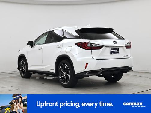 White 2017 Lexus RX 450h