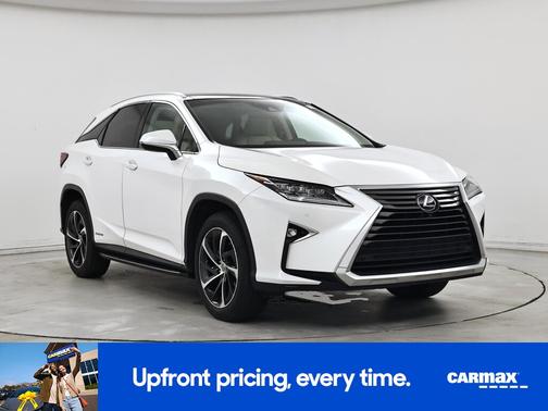 White 2017 Lexus RX 450h