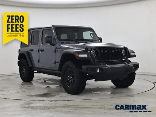 Gray 2024 Jeep Wrangler Willy's
