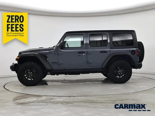 Gray 2024 Jeep Wrangler Willy's