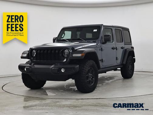Gray 2024 Jeep Wrangler Willy's