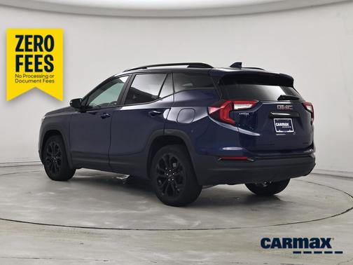 Blue 2022 GMC Terrain SLE